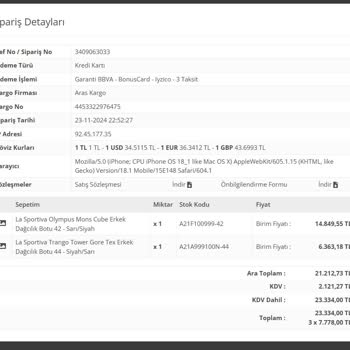 Kutupayisi.com'da Sipariş Karmaşası Ve İletişim Sorunları