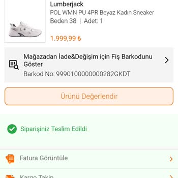 FLO Siparişim Teslim Edilmedi Ve Müşteri Hizmetleri Yetersiz