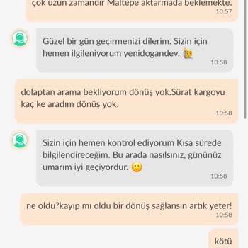 Kayıp Kargo Ve İletişimsizlik Mağduru Satıcı