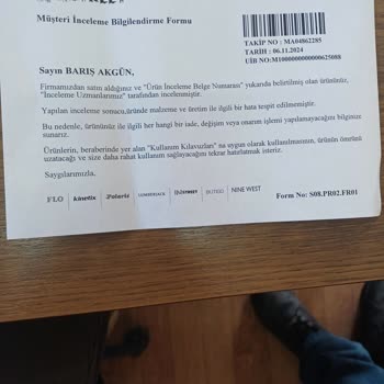 Puma Ayakkabıda Üretim Hatası Mağduriyeti