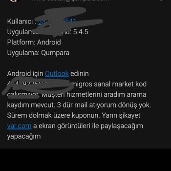 Dijital Alışveriş Kodu Kullanım Sorunu Ve İletişim Eksikliği