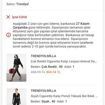 Kasım İndirimi Mağduru: İptal Edilen Siparişler