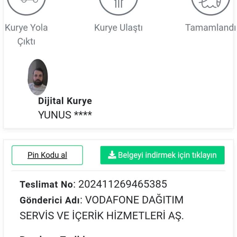 Vodafone Teslimat Sorunu Ve Müşteri Hizmetleri İlgisizliği