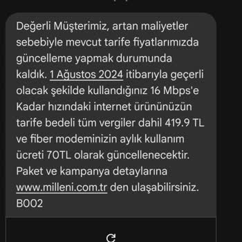 Fatura Artışı Ve Taahhüt İhlali