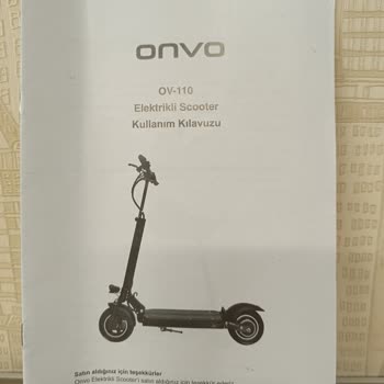 Onvo Scooter İle Bitmeyen Sorunlar Ve İlgisizlik