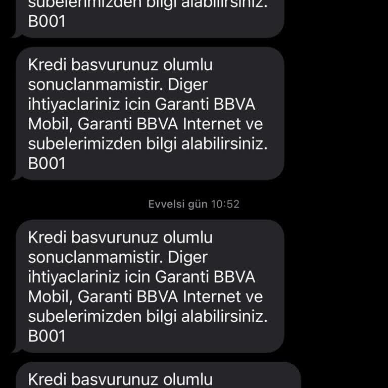 Garanti BBVA'nın Kredi Ve Müşteri Hizmetleri Deneyimi