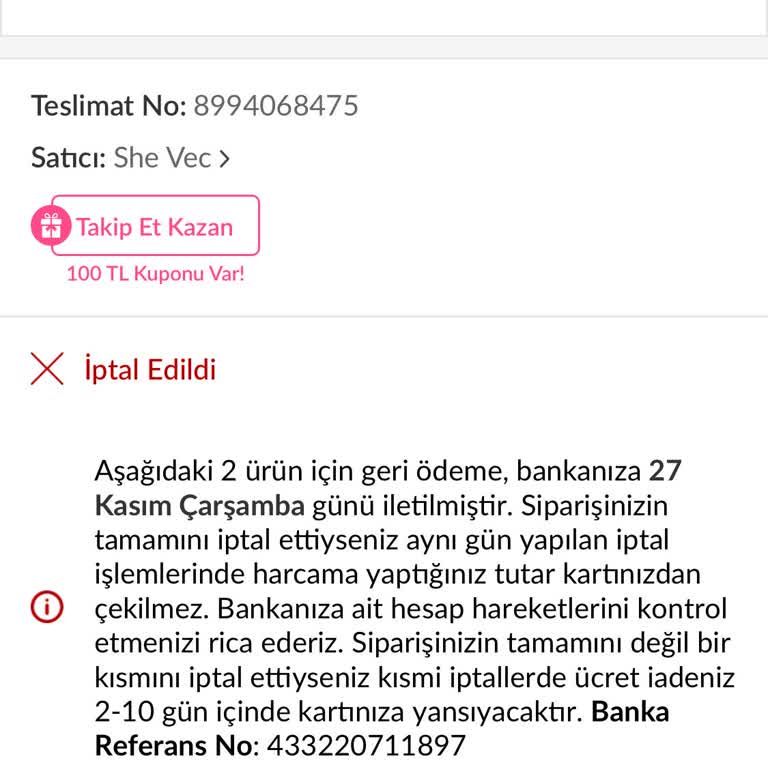 Flaş İndirimlerin Gerçek Dışı İptali
