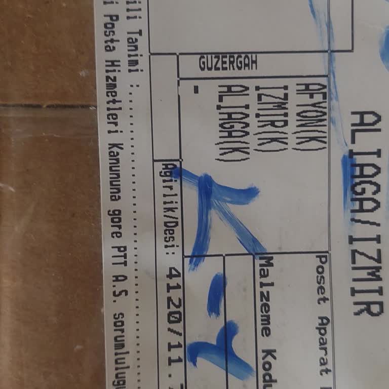 PTT Kargo Adres Tanımlama Sorunu Ve Ek Ücret