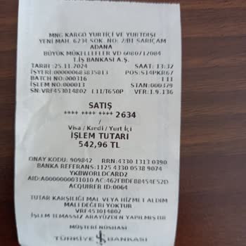 MNG Kargo'da Haksız Ücretlendirme Ve Belge Eksikliği