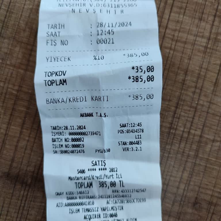 Öncü Döner'de İptal Edilen Sipariş Ve Geri Ödeme Sorunu