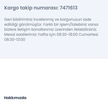 Teslim Edilmeyen Sipariş Ve İade Sorunu