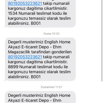 Kargo Mağduriyeti: Fenerler Elime Ulaşmadı
