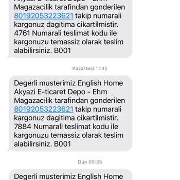 Kargo Mağduriyeti: Fenerler Elime Ulaşmadı