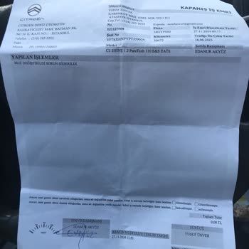 Sürekli Tekrarlayan Araç Arızası