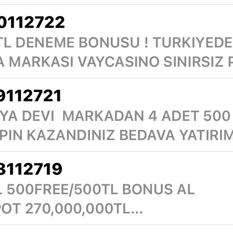 Vodafone'dan Gelen Rahatsız Edici Mesajlar İçin Çözüm Arayışı