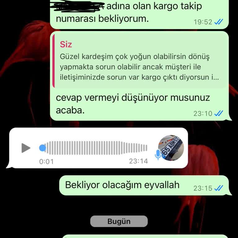Kargo Teslimatı Ve İletişim Sorunu Yaşadım