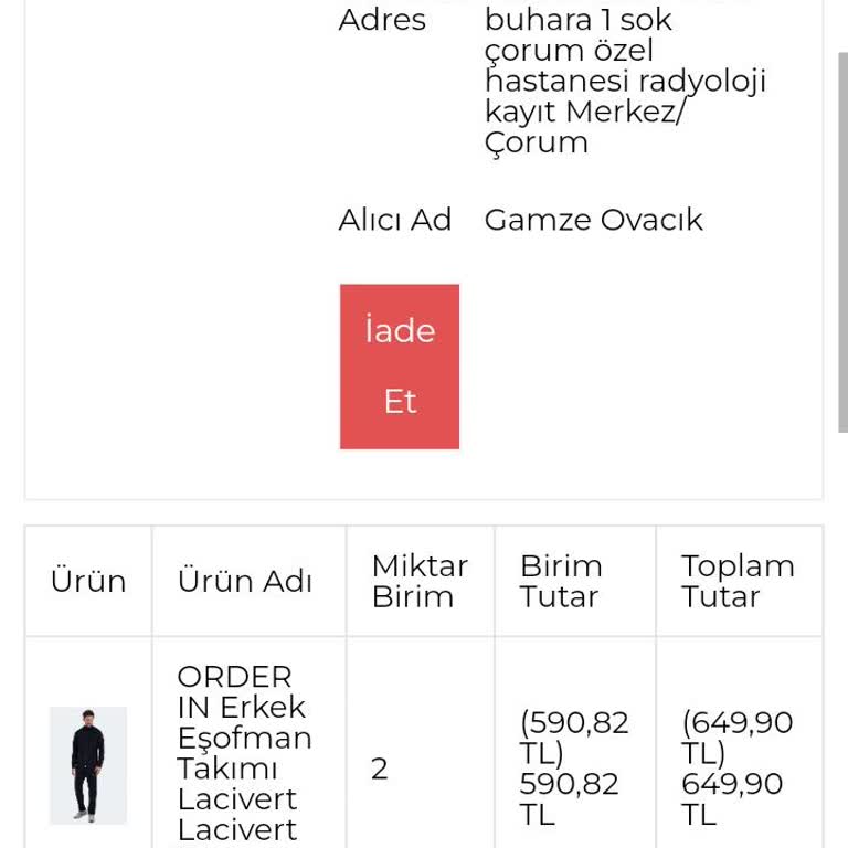 Eksik Gönderilen Ürün Ve Yetersiz Destek
