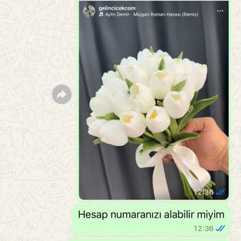 Gelin Çiçeği Siparişimde Büyük Hayal Kırıklığı