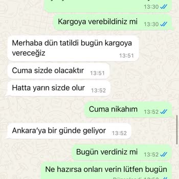 Gelin Çiçeği Siparişimde Büyük Hayal Kırıklığı
