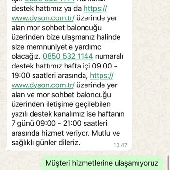 Dyson İade Sürecinde Yaşanan Sorunlar Ve İletişim Eksikliği