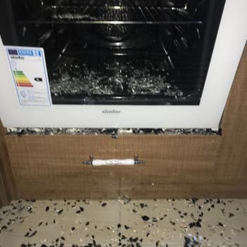 Simfer Ankastre Fırın Camı Patlama Sorunu