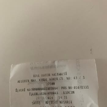 Yenidoğan Muayene Ücreti İade Talebi