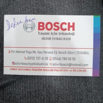 Bosch Bulaşık Makinesi Teslimatında Sorumsuzluk