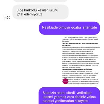 İade Edilmeyen Ürün Ve Geri Ödenmeyen Para