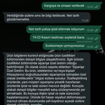 Vivense'den Sipariş Verdim, Ne Ürün Var Ne İade!
