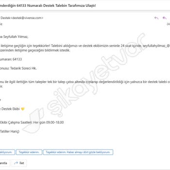 Teslim Edilmeyen Ürün Ve İade Sorunu