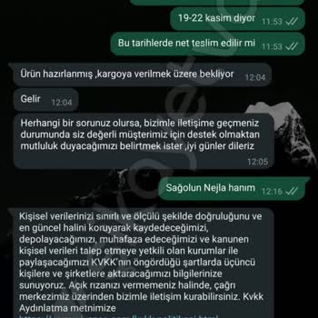 Teslim Edilmeyen Ürün Ve İade Sorunu