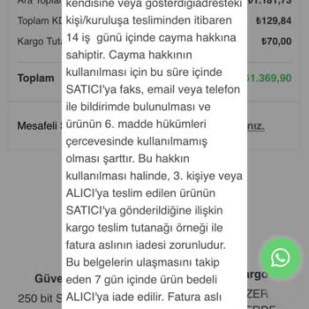 İade Talebine Karşı Olumsuz Müşteri Hizmeti Deneyimi