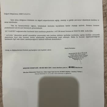 Skechers Ayakkabılarda Kalite Sorunu Ve Yetersiz Destek