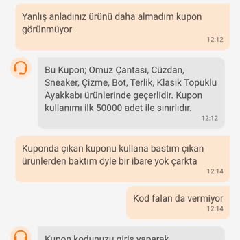 Trendyol Çark Uygulaması Kupon Sorunu