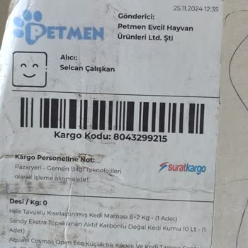 Sürat Kargo İle Kayıp Ve Hasarlı Ürün Sorunu