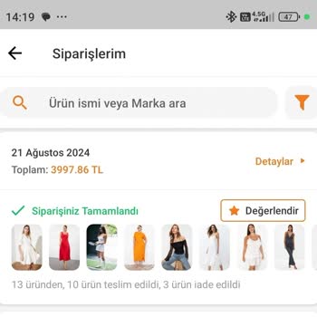 Trendyolmilla Eksik Ürün Teslimatı Ve Yetersiz Müşteri Hizmeti