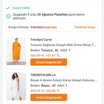 Trendyolmilla Eksik Ürün Teslimatı Ve Yetersiz Müşteri Hizmeti