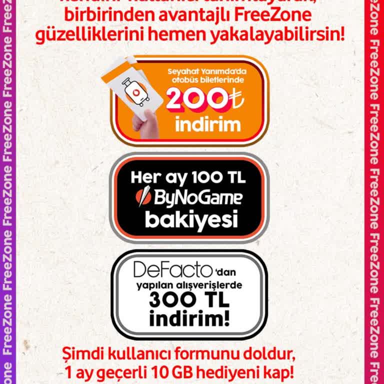 Vodafone'dan Sürekli Aramalar Ve FreeZone Sorunu