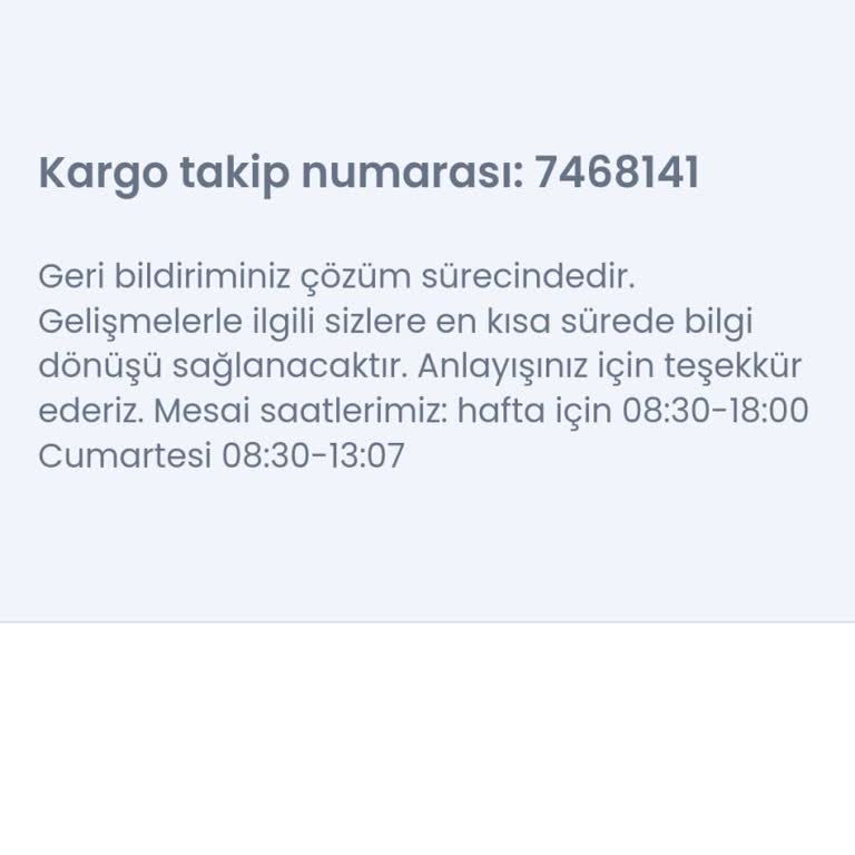 Teslim Edilmeyen Kargo Ve İade Sorunu