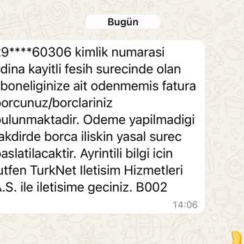İnternet Aboneliği İptalinde Sorun Ve İletişim Eksikliği