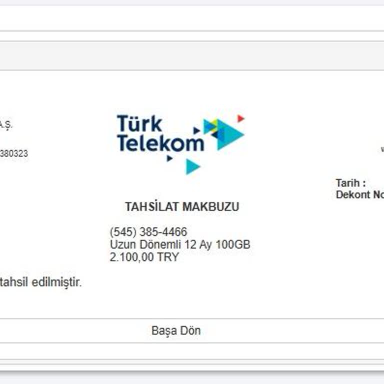 Yıllık Paket Aktivasyon Sorunu Ve İade Talebi