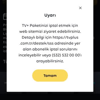 Turkcell TV+ Üyeliği İptalinde Çıkmaz