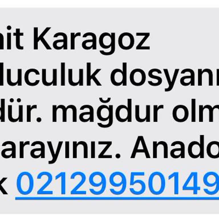 Yanıltıcı Hukuk Mesajıyla İlgili Şikayet