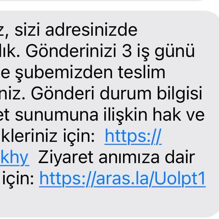 Aras Kargo'nun Teslimat Sorunları Ve Saygısız Müşteri Hizmeti