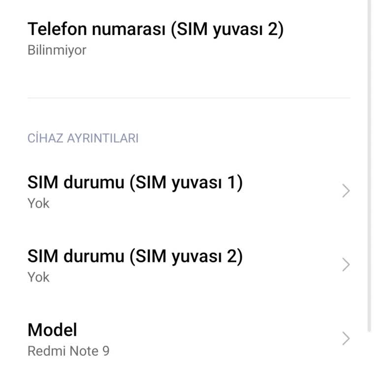 IMEI Sorunu Ve Sim Kart Okuma Problemi