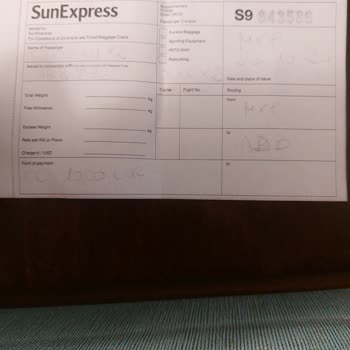 Sunexpress Teknik Hatası Yüzünden Ekstra Ücret Ve Zaman Kaybı