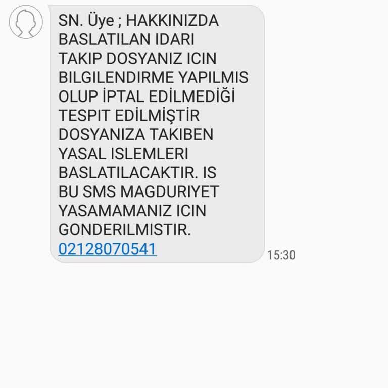 02128070541 Şikayeti