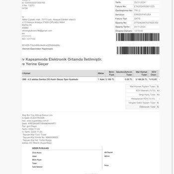 Yanlış Ayakkabı Gönderimi Ve Yetersiz Çözüm