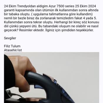 Philips Ütüde Kalıcı Taban Sorunu Ve Cevapsız İletişim