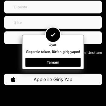 BKM Kitap Uygulamasında Sipariş Ve Giriş Sorunları